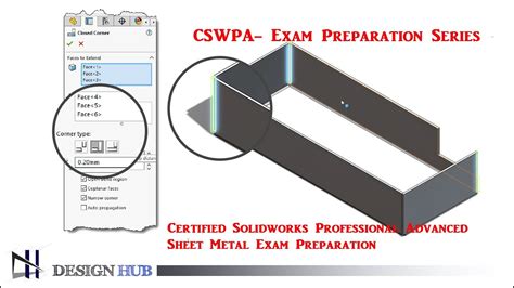 solidworks sheet metal exam pdf|solidworks cswp exam pdf.